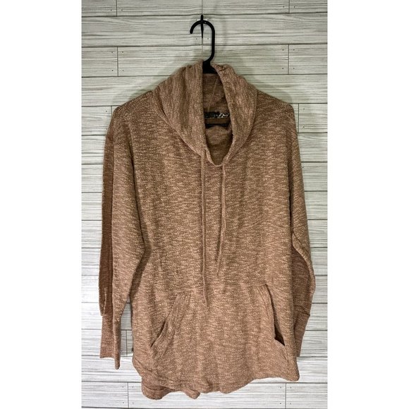 Prana Sweaters - PRANA Frieda Top Baked Blush Cowl Neck With Tie String Size Small Women's Casual